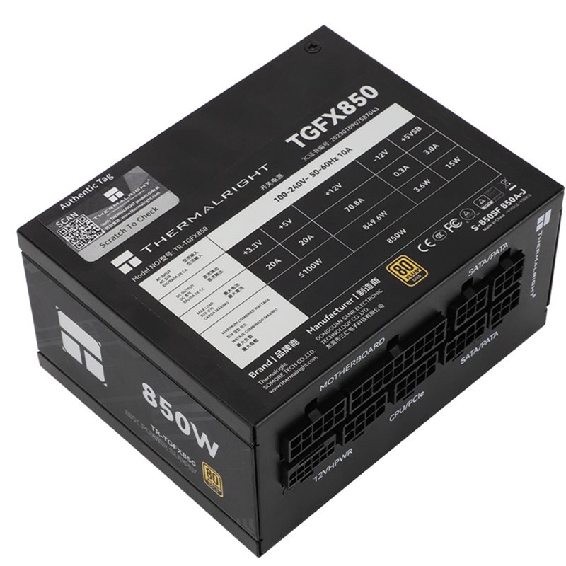 Thermalright TR-TGFX850 SFX Go - Sfx Modular Power Supply 850W Gold recensie en prijs