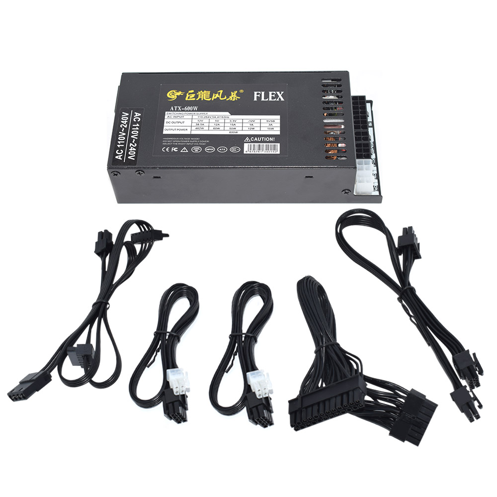 Nieuwe Pc Voeding 400W 600W Vo - Flex Atx Power Supply 600W 1U recensie en prijs
